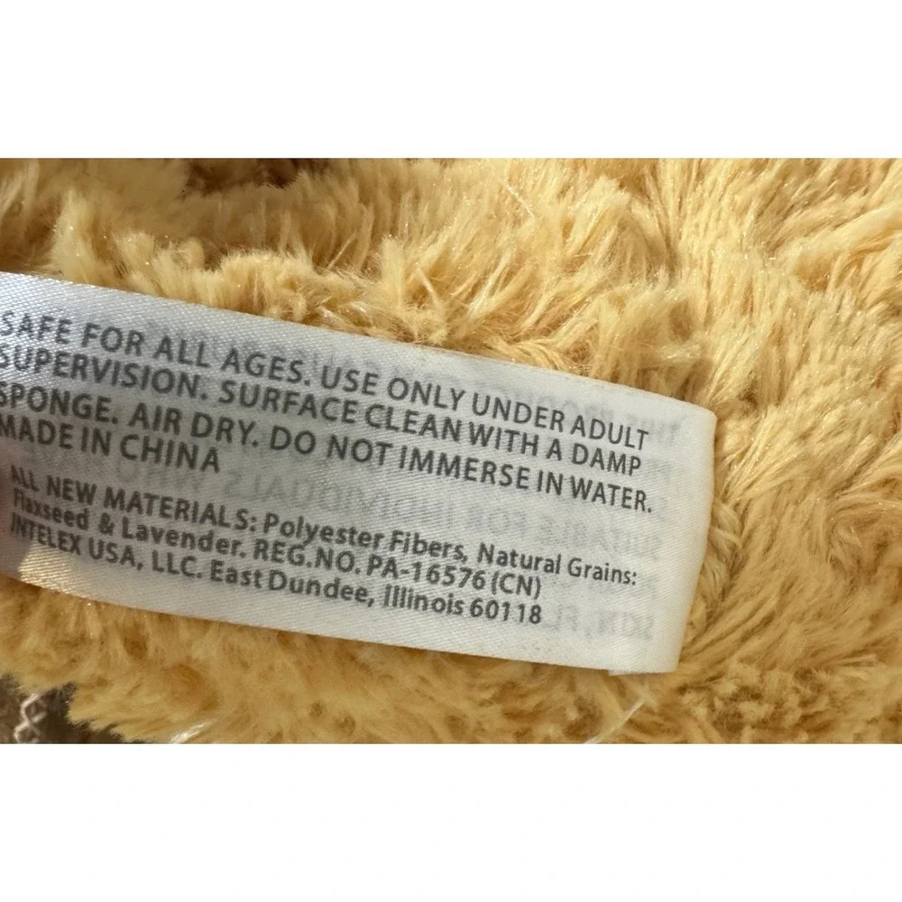 Warmies Golden Retriever Puppy Plush Microwavable Weighted Stuffed Animal